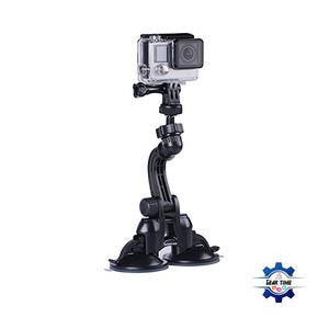 Dual Suction Cup/Car Mount for Action Camera/GoPro