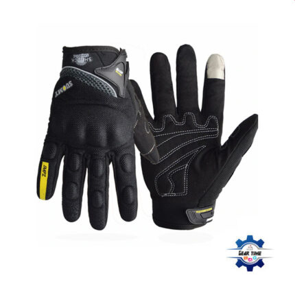 Suomy Motorcycle Riding Gloves - Black