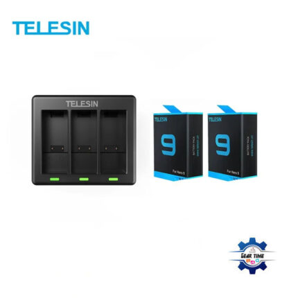 Telesin Dual Battery With Charger for GoPro Hero 9