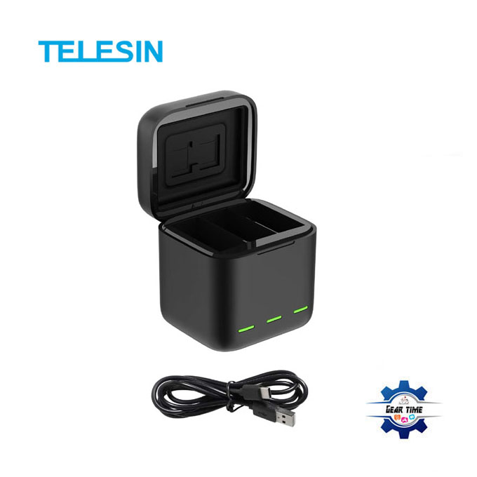 Telesin Triple Battery Charger Box GoPro Hero 9