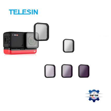 TELESIN 4-Pack Lens Filter (ND8 ND16 ND32) & CPL for Insta 360 One R