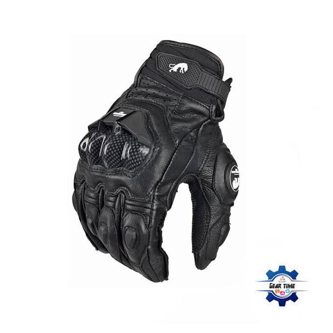 Furygan Leather Gloves - Black