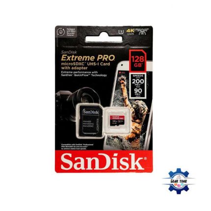 Sandisk Extreme Pro 128GB 200mbps+ Adapter