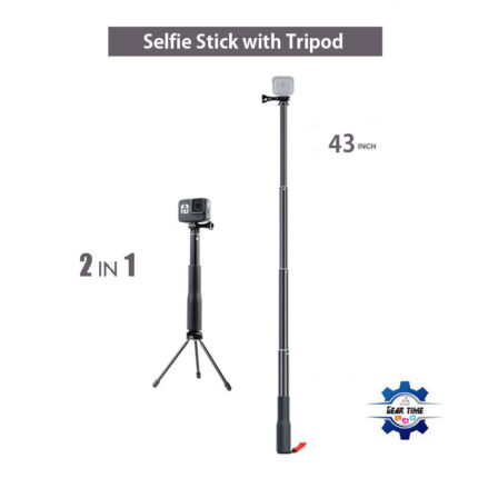 Selfie Stick with Tripod for Action Camera/GoPro