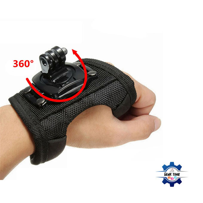 360 Degree Hand Wrist mount for Action Camera/GoPro