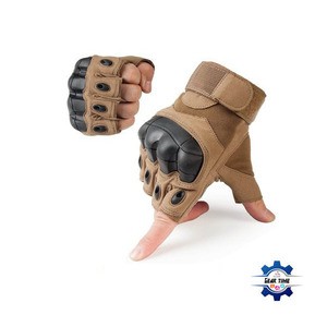 Tactical Gloves Half - Brown
