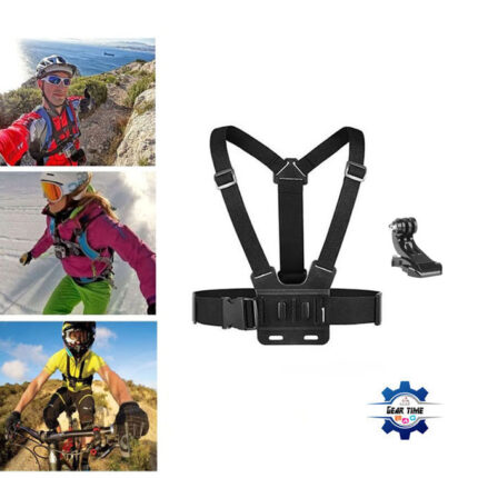Chest Strap Mount with J hook for Action Camera / GoPro