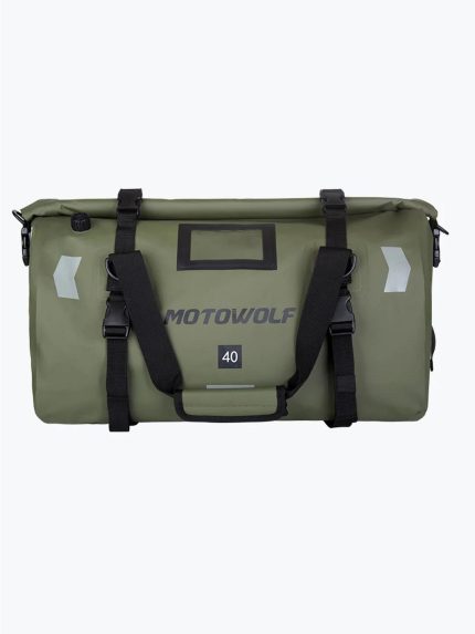 MOTOWOLF Tail Bag for Motorbike (40 liter) - Camo