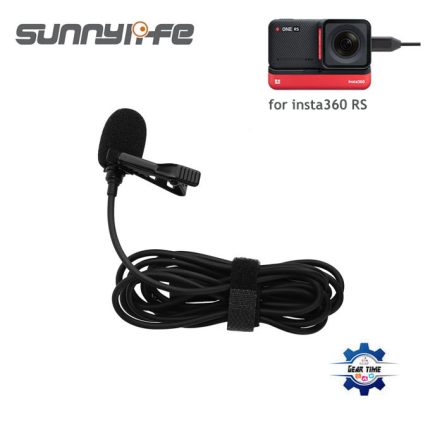 Sunnylife Lavalier Microphone type-C for Insta360 One RS