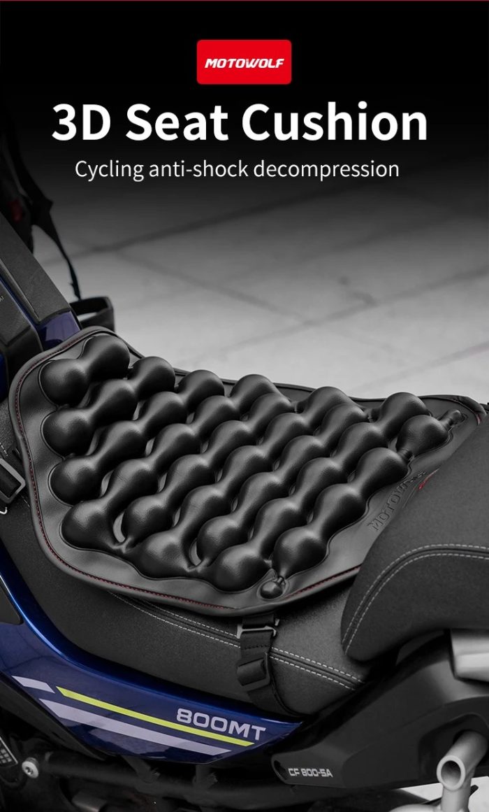 Motowolf 3D Seat Cushion for Motorbike