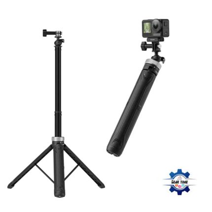 TELESIN Rotating Adjustable Tripod Selfie Stick (58 inches)