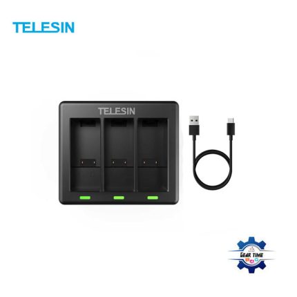 Telesin 3 Slot Battery Charger for GoPro 12/11/10/9