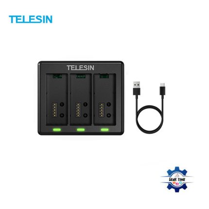 Telesin 3 Slot Battery Charger for GoPro 13