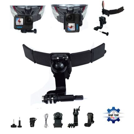 TUYU Helmet chin mount with quick release vertical Mount for Action Cameras